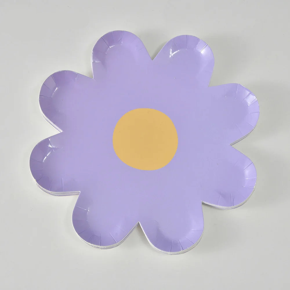 Daisy Disposable Paper Plates