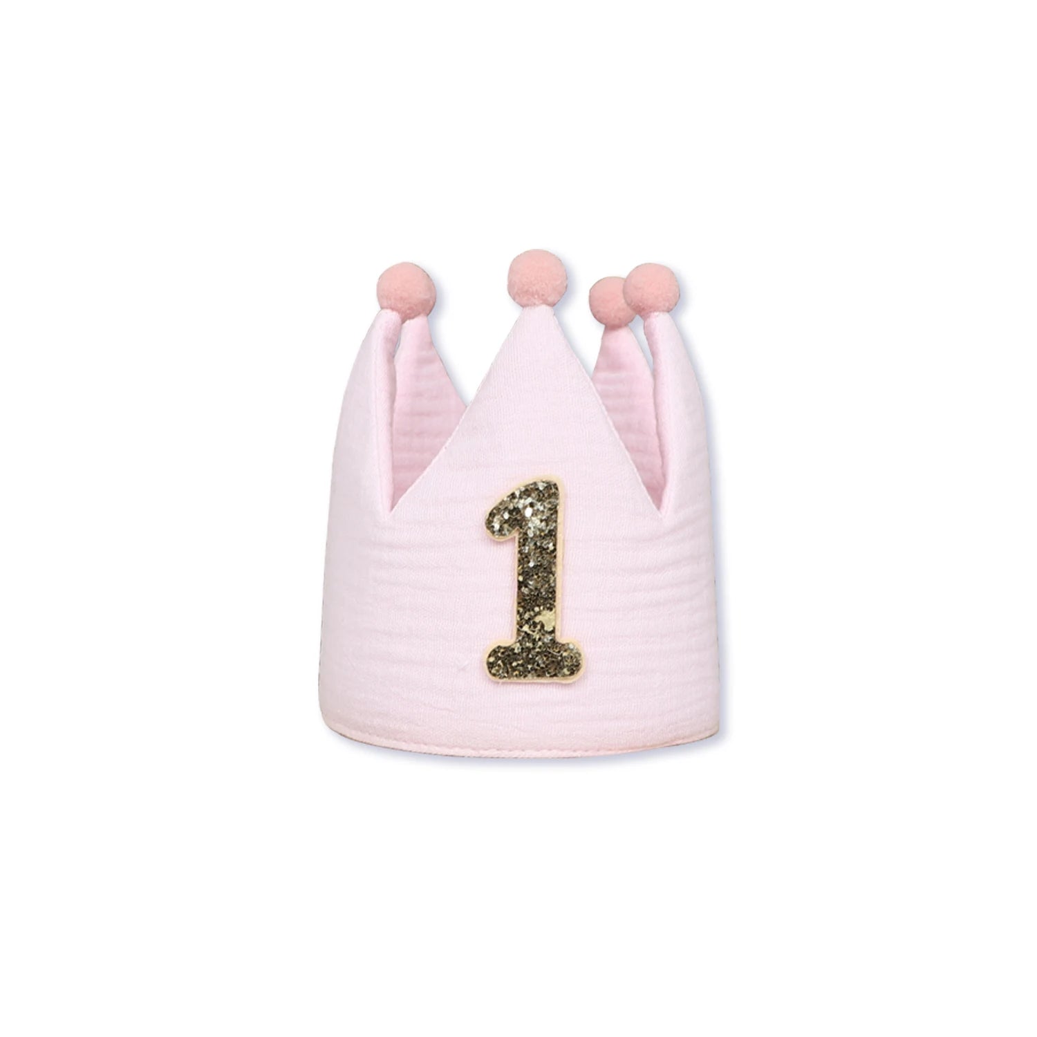 Handmade 1st Birthday Crown Hat