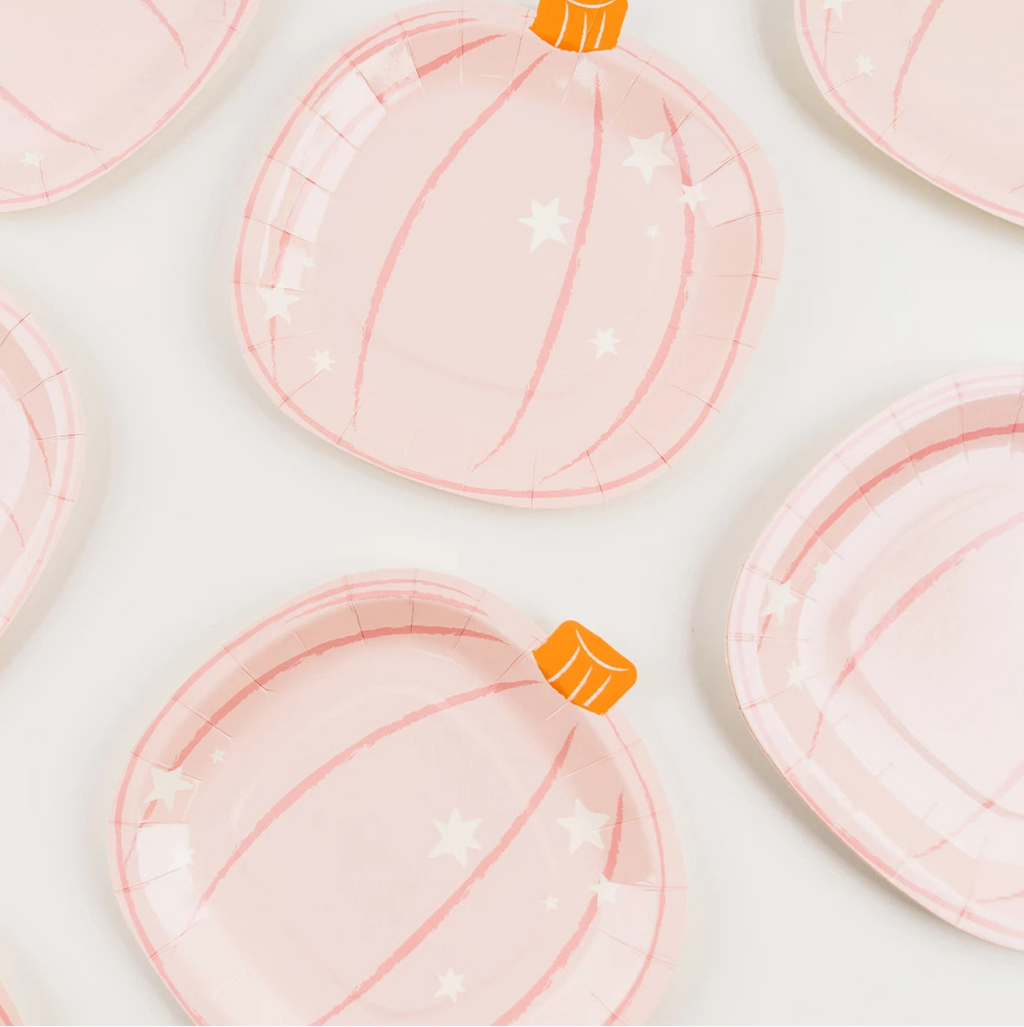 Pumpkin Paper Plates