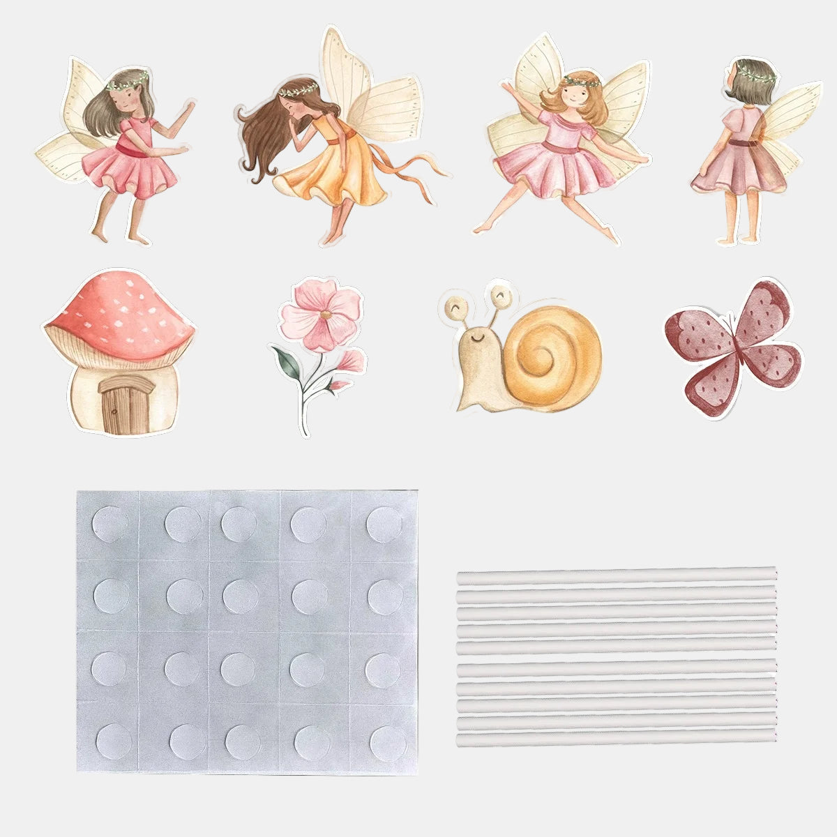 Butterfly Fairy Cupcake Toppers
