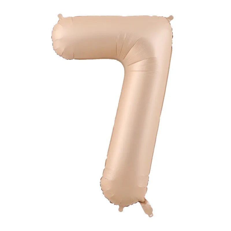 Foil Number Balloons