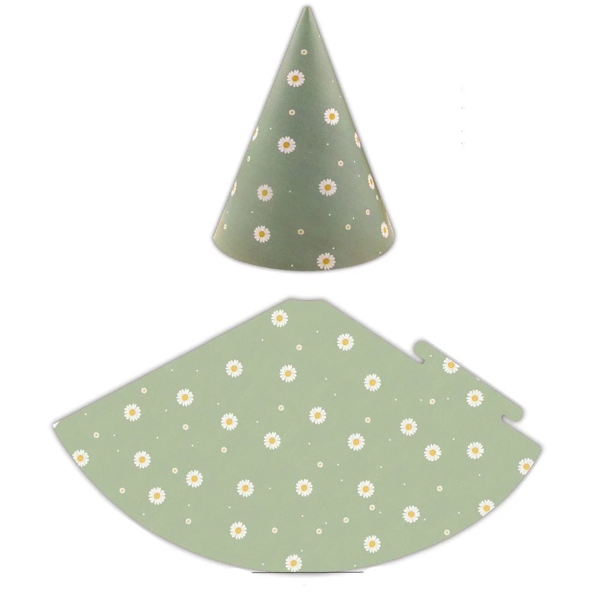 6pcs Daisy Party Hats