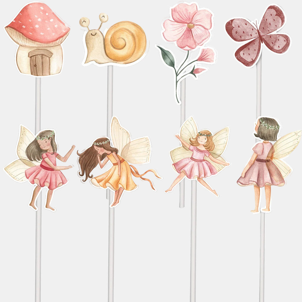 Butterfly Fairy Cupcake Toppers