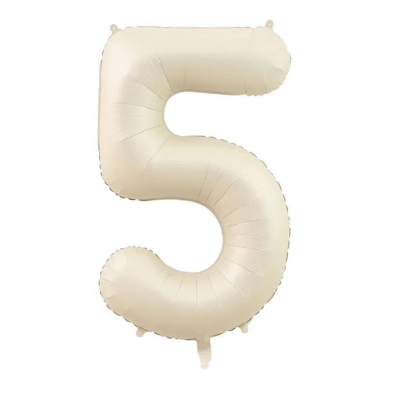 Foil Number Balloons