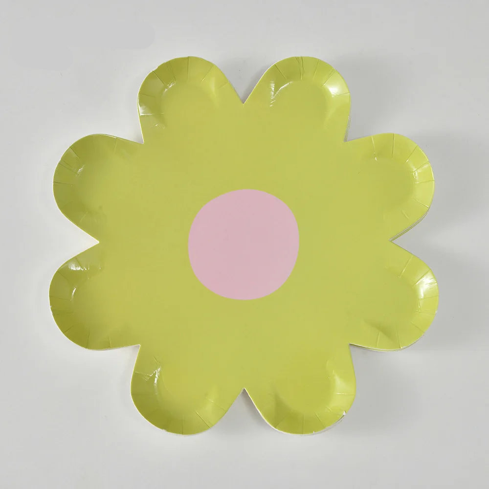 Daisy Disposable Paper Plates