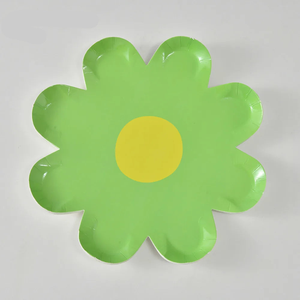 Daisy Disposable Paper Plates