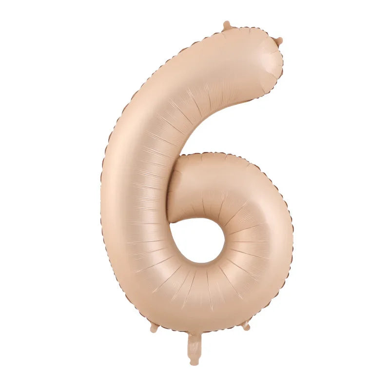 Foil Number Balloons