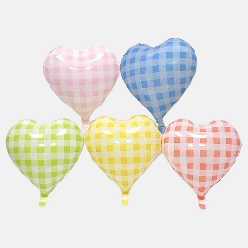 Heart-Shaped Aluminum Foil Balloons