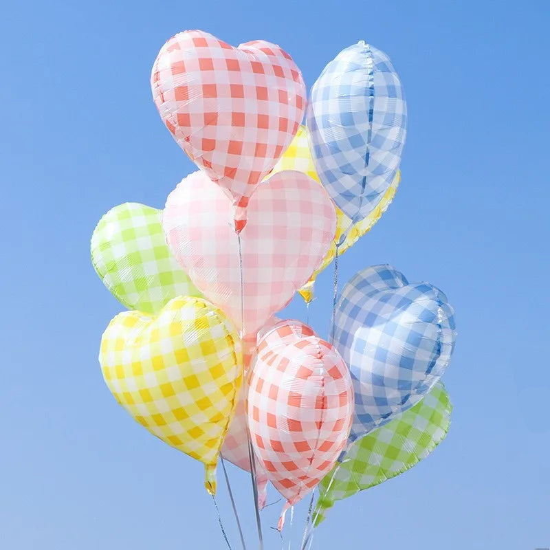 Heart-Shaped Aluminum Foil Balloons