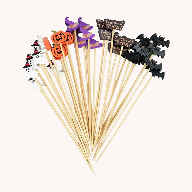 50pcs Halloween Toothpicks