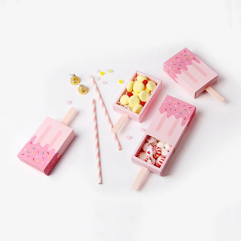 10pcs Ice Cream Candy Gift Boxes