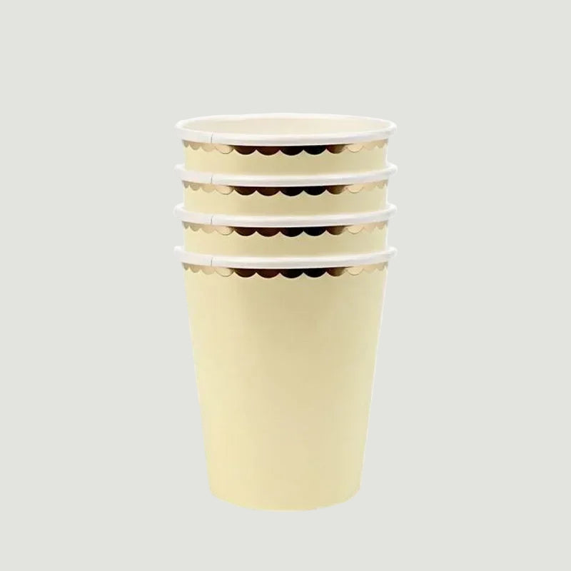 Macaron Color Disposable Cups