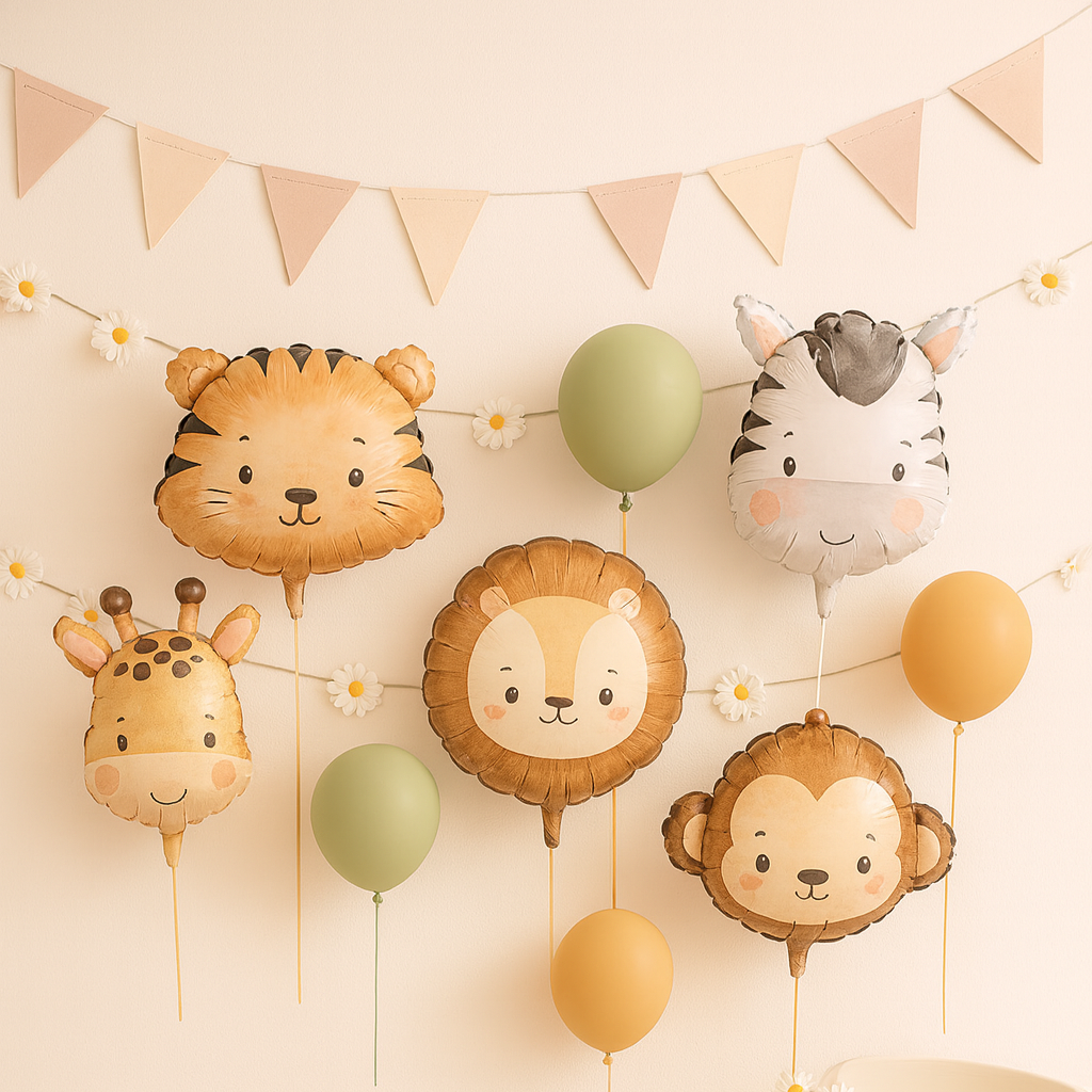 Animal Head Balloons