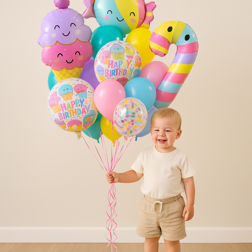 26pcs Ice Cream Balloons