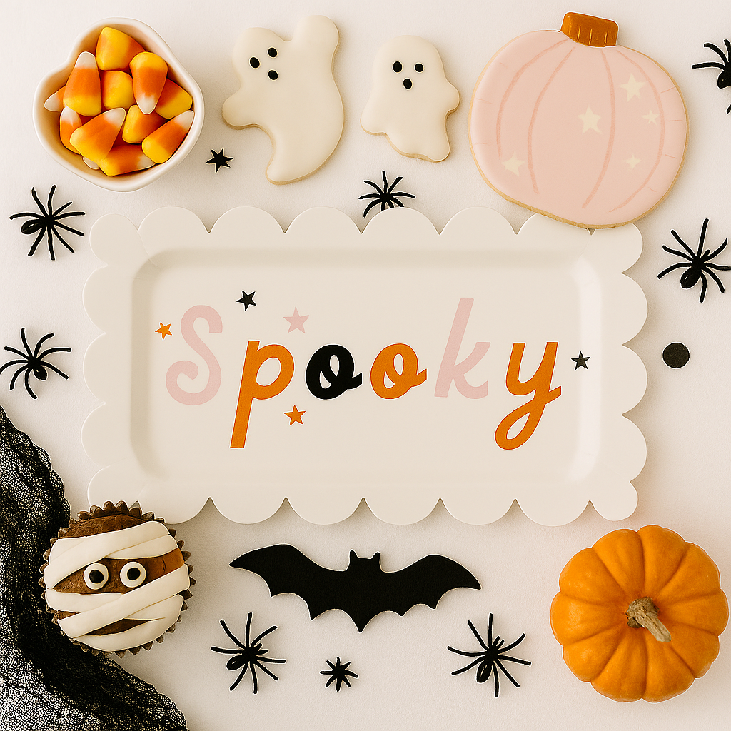Spooky Paper Plates