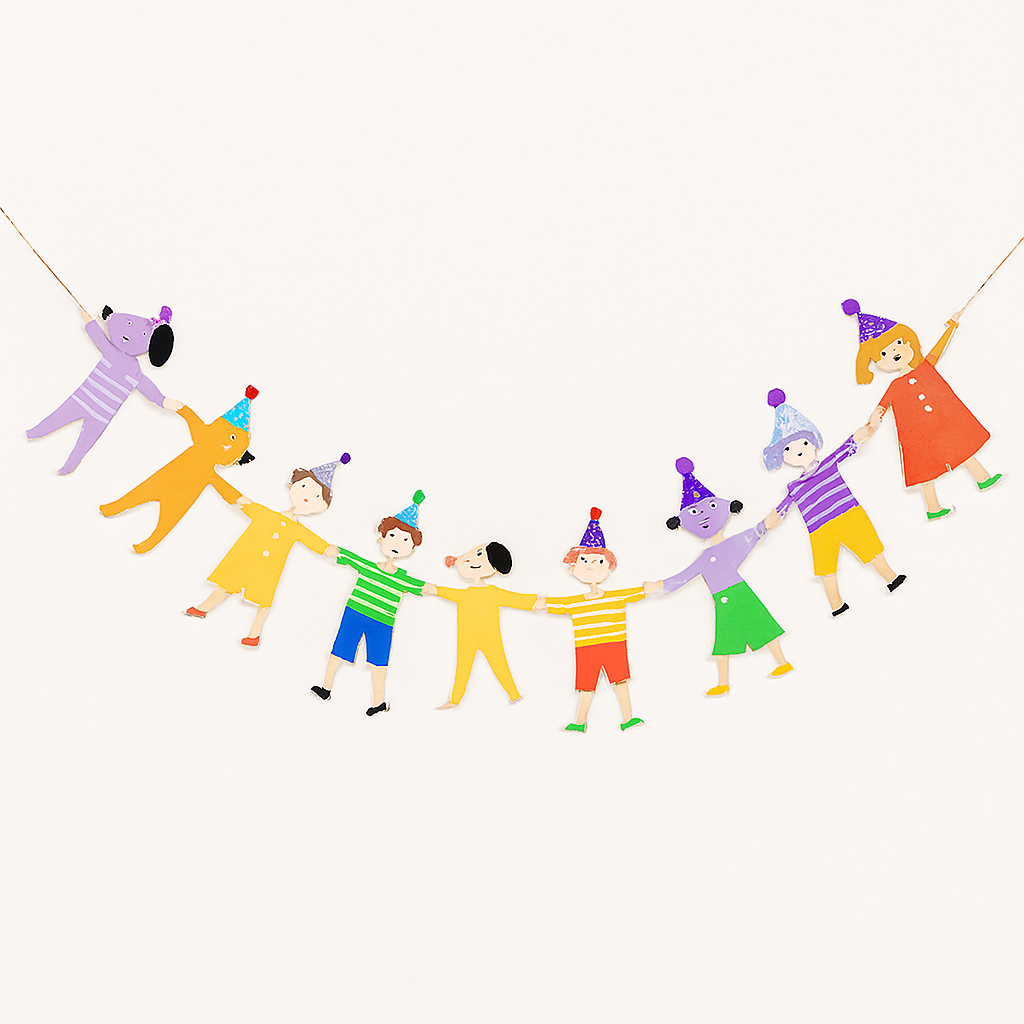 Cute Cartoon Animal Banner