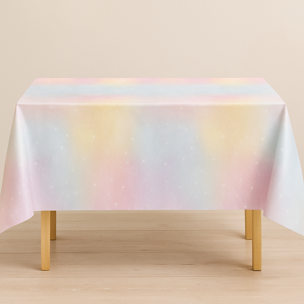 Rainbow Unicorn Tablecloth