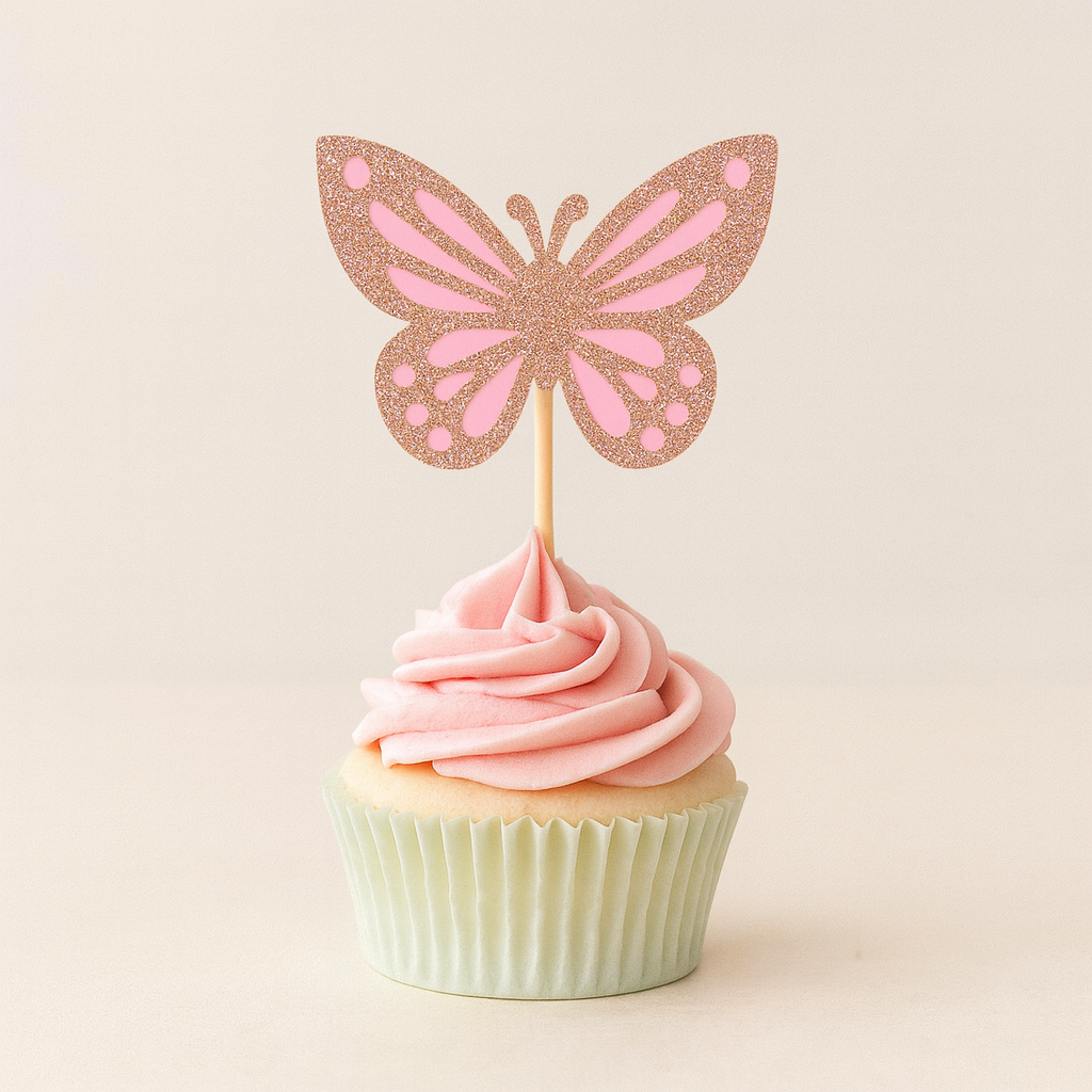 12pcs Butterfly Cake Toppers